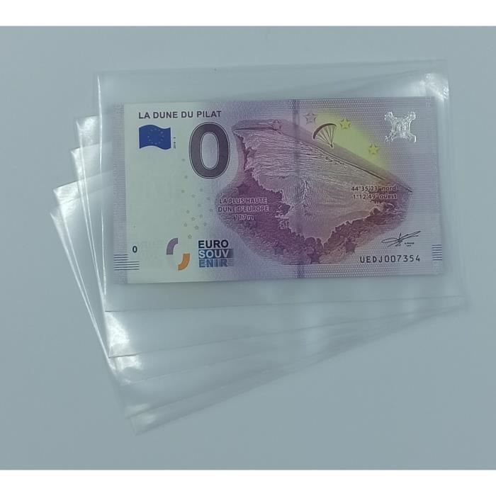 50 Pochettes De Protection OPP Pour Billets De Banque - Taille 9 (120x190 Mm) - Protection Collection Billets, Timbres