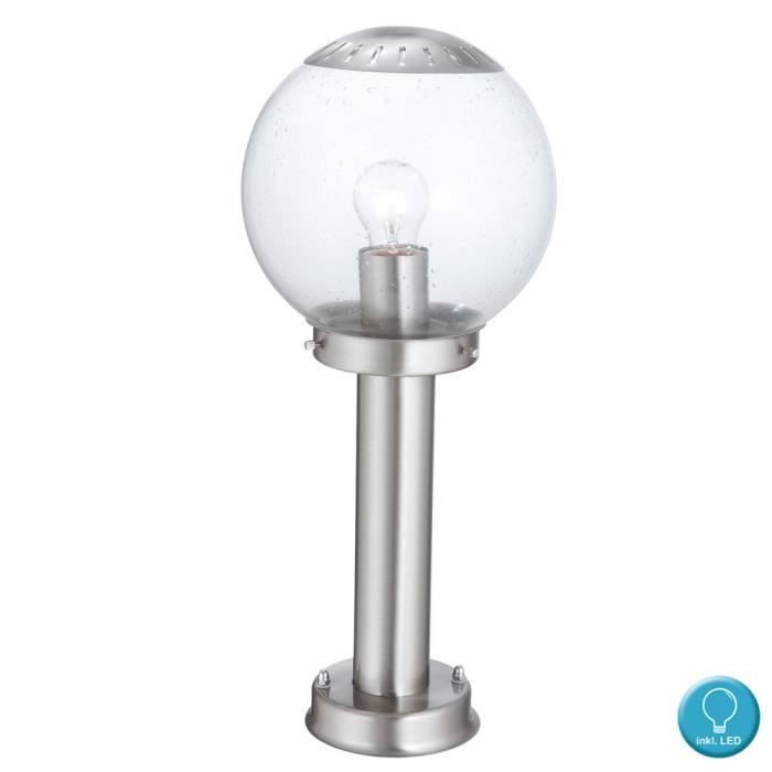 Boule En Verre Lampe D Exterieur De Jardin Facon Voie De Feu Effet