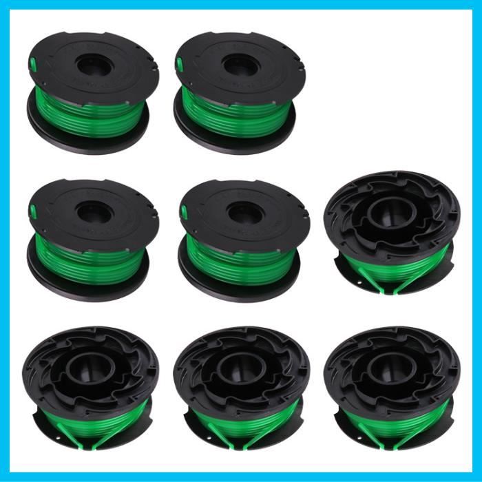 Fil De Débroussailleuse En Nylon Renforcé - 70m - Rouge - Jardin