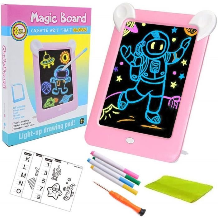 Mooz-seven 3D Magic Pad Tablette Magique Planche à Dessin Lumineuse pour  Enfant (Rose) - Cdiscount Jeux - Jouets