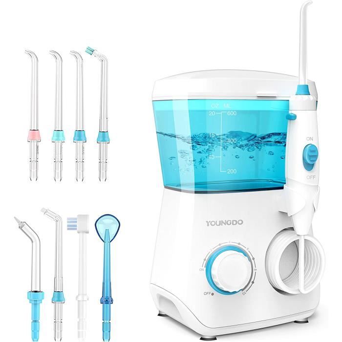 Hydropulseurs Et Irrigateurs Youngdo Jet Dentaire Hydropulseur Ultra 600ml Familial Irrigateur Oral Professionnel 10 Niv 46723 Achat Vente Brosse A Dents Pulseur Cdiscount