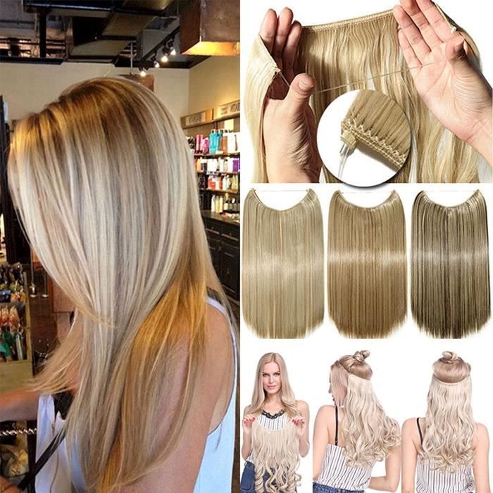 Perruque extension cheveux best sale