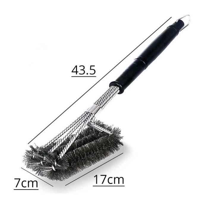 Luernas Nettoyeur De Vitres Télescopique, Tête De Brosse 12 M-30 Cm Kit