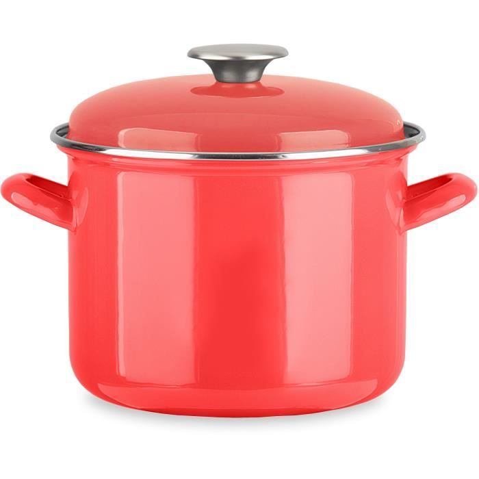 Traiteur BAUMALU Tous feux dont induction Émail 22 x 16 cm Coloris