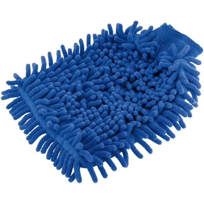 Gants De Lavage Auto Svitzoot - Paire De Gants Microfibre Chenille 30x21,5cm Pour Nettoyage Voiture