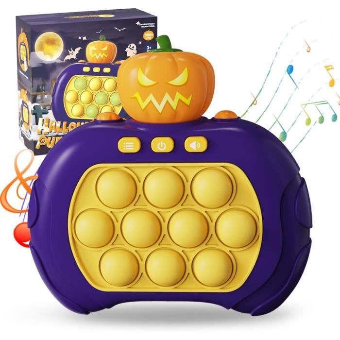 Console De Jeu Quick Push Bubbles,Jeu Fidget Électronique,Puzzle Pop It ...