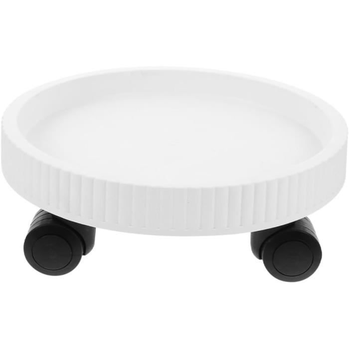 Sertay Lot De 2 Planches Roulettes Pour Plantes - Support Mobile En Bois 30x30cm Pour Intérieur Et Extérieur