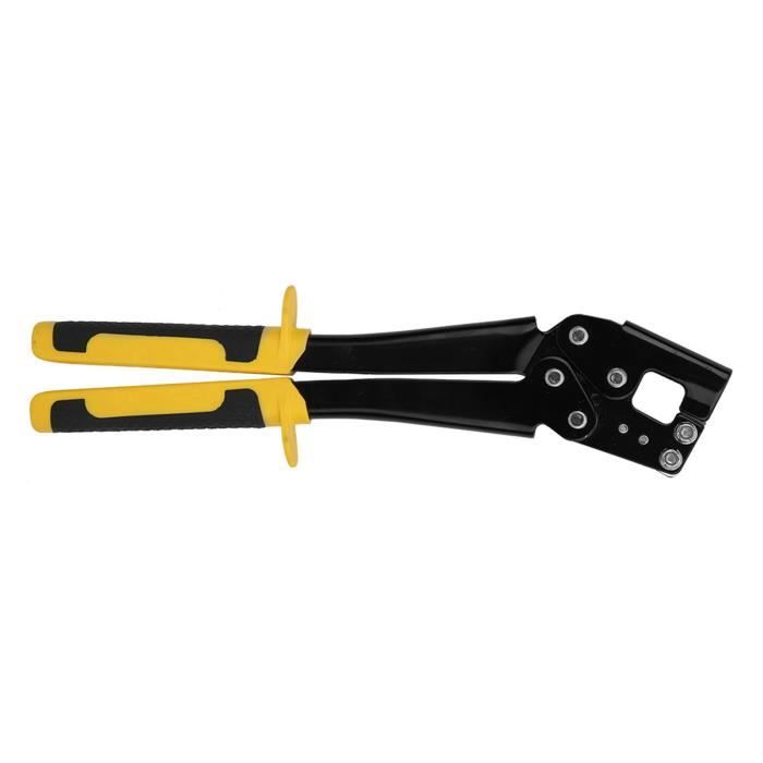 Pince à Bride Pour Fibre Optique SC/LC – Long Nez 226mm, Poignée Caoutchouc Antidérapante, Tête Acier