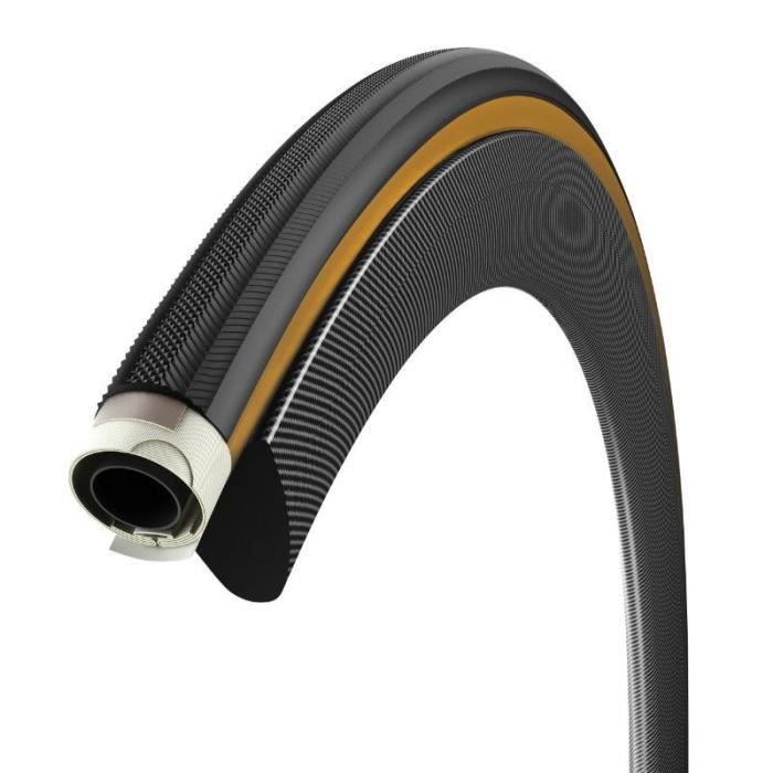 Boyau 220 TPI Vittoria Rally 700x23 310g (23-28 pouces) noir pour vélo de Route