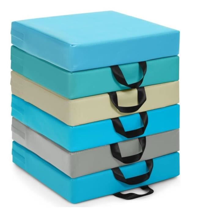 Lot De 6 Conchos Carrés Pour Selle Western - Pierres Multicolores - Fabriqué En Inde