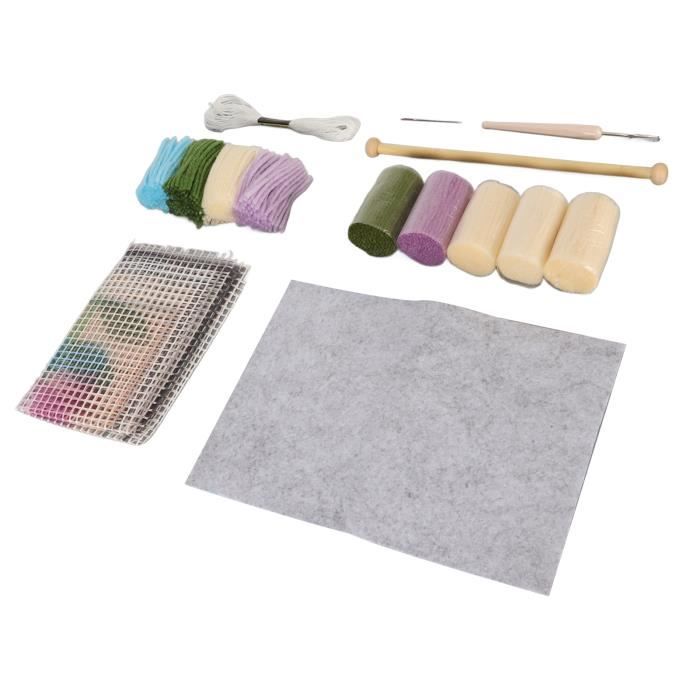 Tehocwiz 69 x102 cm Kits de Crochet de Loquet Point de Croix Kit