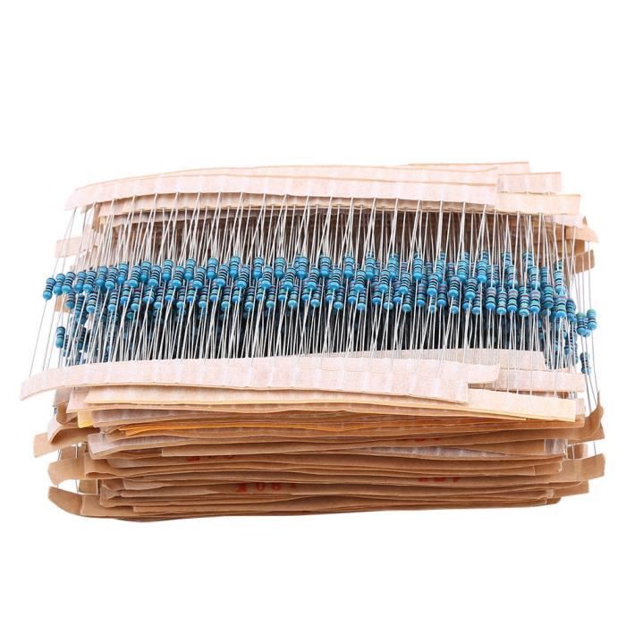 Lot De 30 Résistances Axiales Couche Métallique 470 Ohm 2W - Marque Uxcell, Neuf Sous Emballage