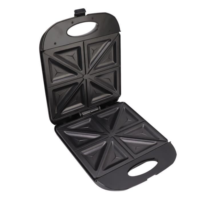 Sandwich Maker Electrique 750W Revêtement Antiadhésif Grillio 7house