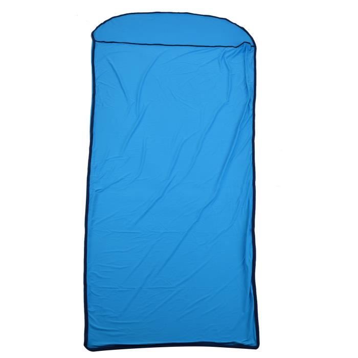 EJ.life Draps de voyage pour literie de camp Doublure de sac de couchage Doublure de sac de couchage élastique multifonctionnelle