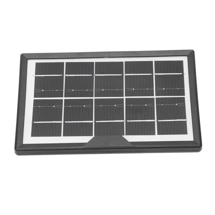 Panneau Solaire 12W Rechargeable Pour Caméras De Sécurité – Compatible Ring Spotlight XL, Bird Feeder, Etc. – IP66, Câble Long 3m - 11