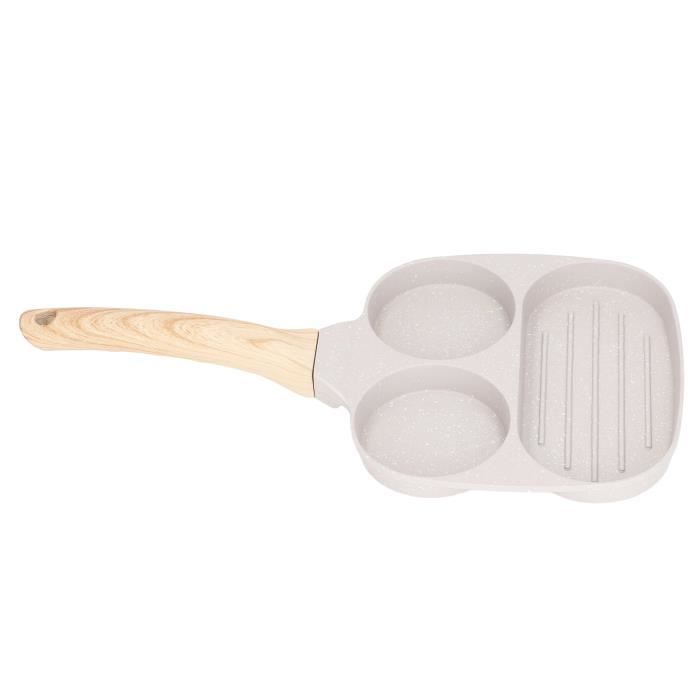 Poêle à Frire Antiadhésive De 20,3 Cm, Poêle à Frire Antiadhésive, Poêle à Omelette Pour Petits œufs, Poêle De Cuisine, Non Toxique Et Saine, Compatible Avec L' Induction, Sans PFOA