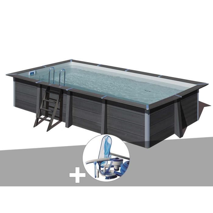 Kit Piscine Composite Gre Avant Garde Rectangulaire 6 74 X 3 68 X 1 24 M Kit D Entretien Bois Achat Vente Piscine Kit Piscine Composite Gre Cdiscount