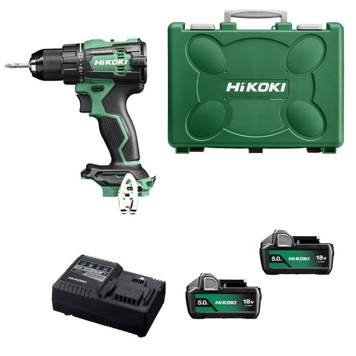 HIKOKI Perceuse visseuse 18V 5Ah 70Nm RFC DS18DEWJZ - vue 2