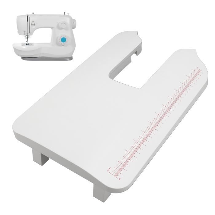Table D'extension Pour Machine à Coudre – Compatible 1408/3333/4411/5511 – Avec échelle En Cm - 1
