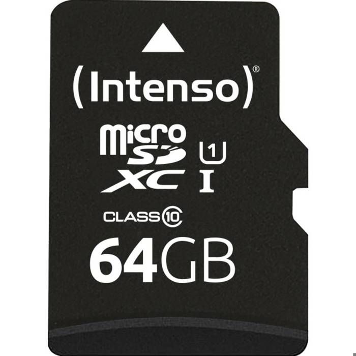Intenso 64GB microSDXC Performance Carte microSD 64 GB Class 10 UHS-I étanche