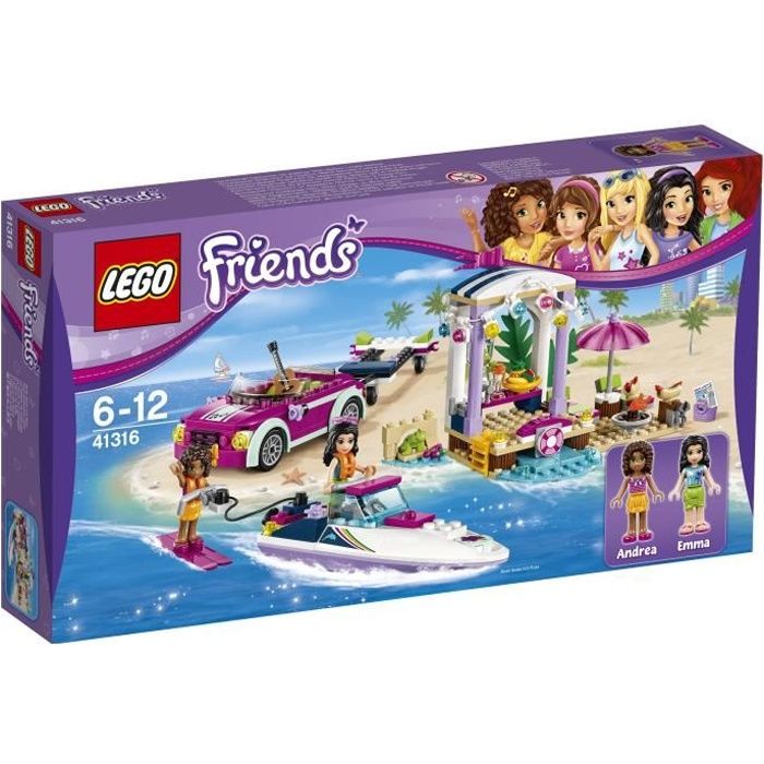LEGO® Friends 41316 Le Transporteur Hors-Bord dAndrea