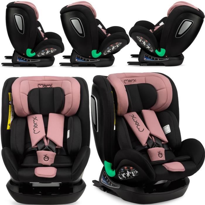 Siège auto MoMi URSO - I-SIZE (40-150cm) ISOFIX TOP TETHER - Rose