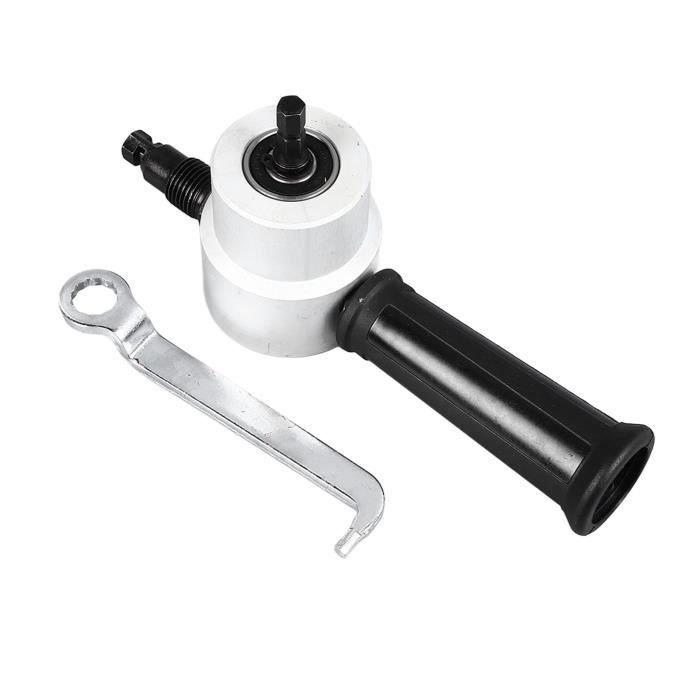 Outil de coupe pour perceuse, 6 pièces, double tête, grignoteuse, coupe-tôle, scie-cloche, kit de fixation Outil de coupe pour perceuse, 6 pièces, double tête, grignoteuse, coupe-tôle, scie-cloche, kit de fixation