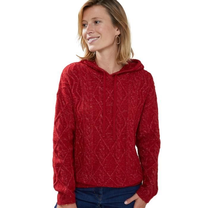 Sweat tricot zippé Thermolactyl femme - Pull 