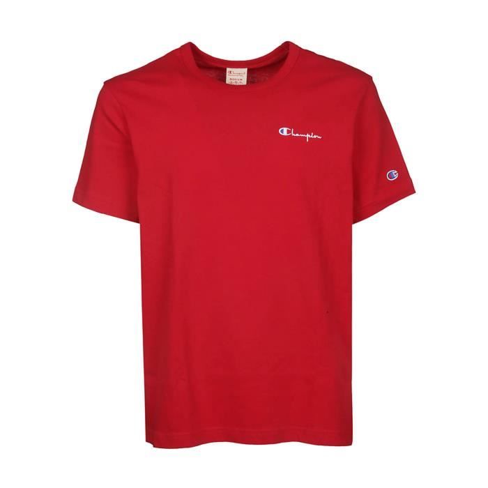 T shirt champion rouge homme Clearance