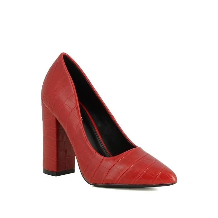 escarpin bout pointu talon carre