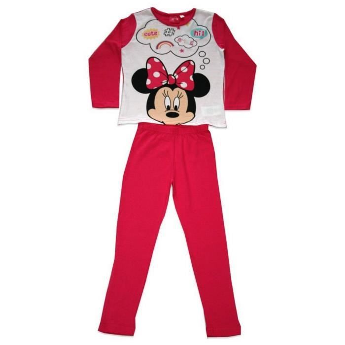 Pyjama Minnie taille 3 ans manche longue pantalon fille GUIZMAX Multicolore  - Cdiscount Prêt-à-Porter