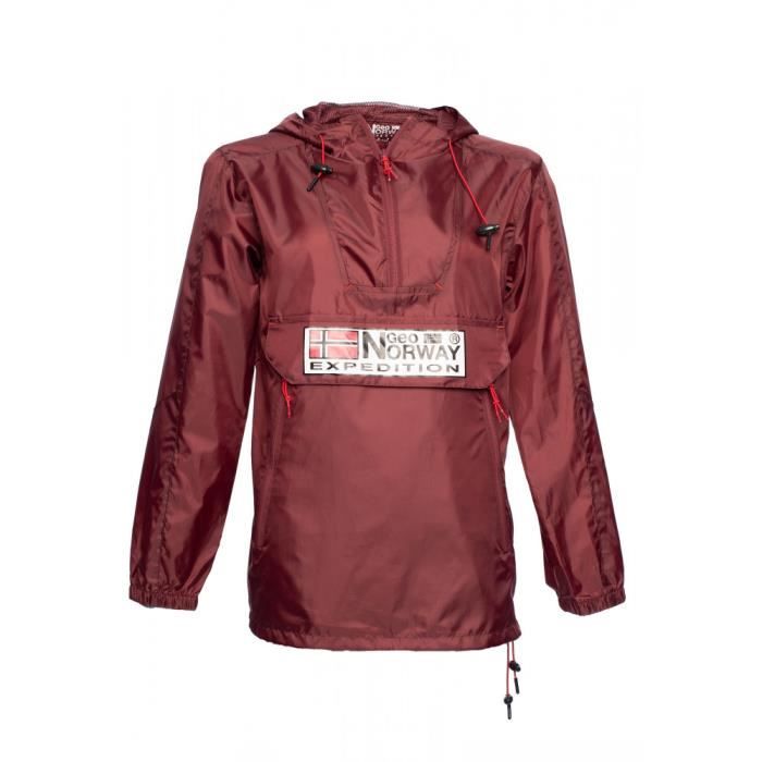 Coupe vent GEOGRAPHICAL NORWAY Bordeau Femme Multisport