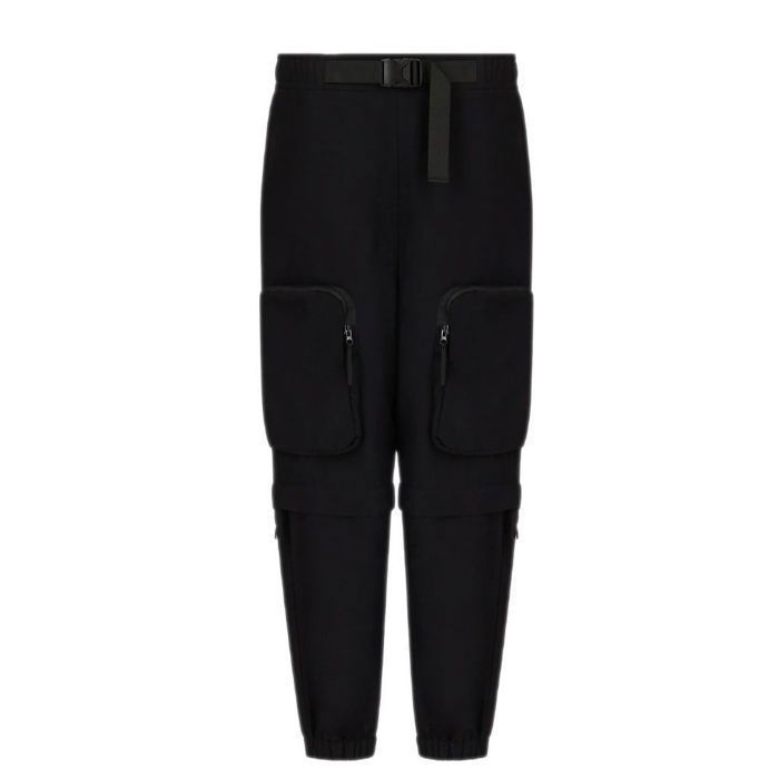 Pantalon de survêtement - EA7 Emporio Armani - Noir - Mixte