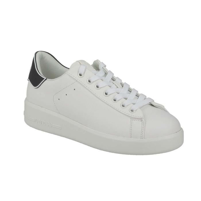 Basket femme Guess Rockies blanche. 35 White Cdiscount Chaussures