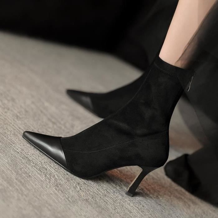 Bottes fermeture éclair arrière outlet