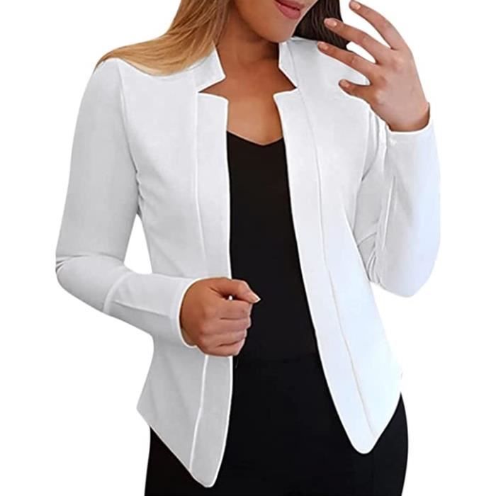 Veste blanche femme courte outlet