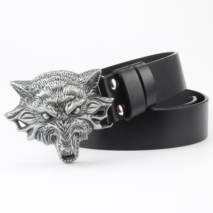 Boucle de sales ceinture loup