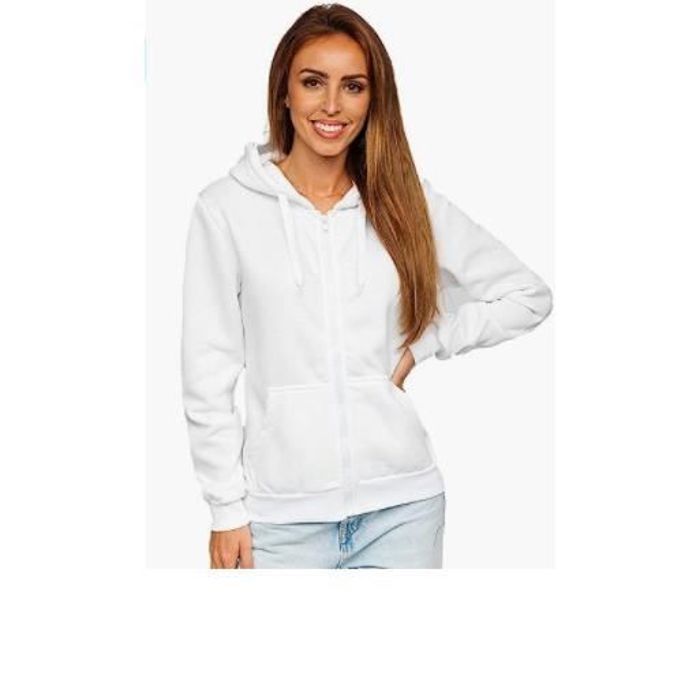 2025 Femme Sweat à Capuche Zippé Sweatshirt Manches Longues Veste Outwear Avec Poches Mode Hoodies Casual Couleur Unie Oversize Sweatshirt Confortable Manteau Rétro Beau De Grande Taille Pas Cher
