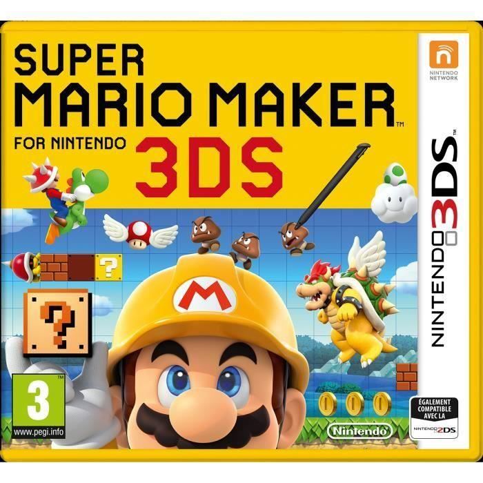 Acheter Super Mario Maker Jeu 3DS+ 1 porte clé Reconditionné - 24,90 € Super Mario Maker Jeu 3DS+ 1 porte clé Reconditionné - Nintendo reconditionné disponible sur Cdiscount Seconde Vie