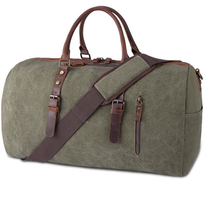 Sac weekend shop femme toile