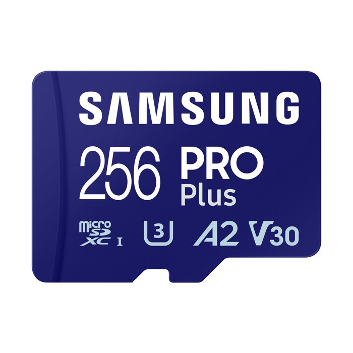 Carte mémoire Micro SDXC - SAMSUNG - PRO Plus z - 256GB - 180 Mo/s - 130 Mo/s Carte mémoire Micro SDXC - SAMSUNG - PRO Plus z - 256GB - 180 Mo/s - 130 Mo/s