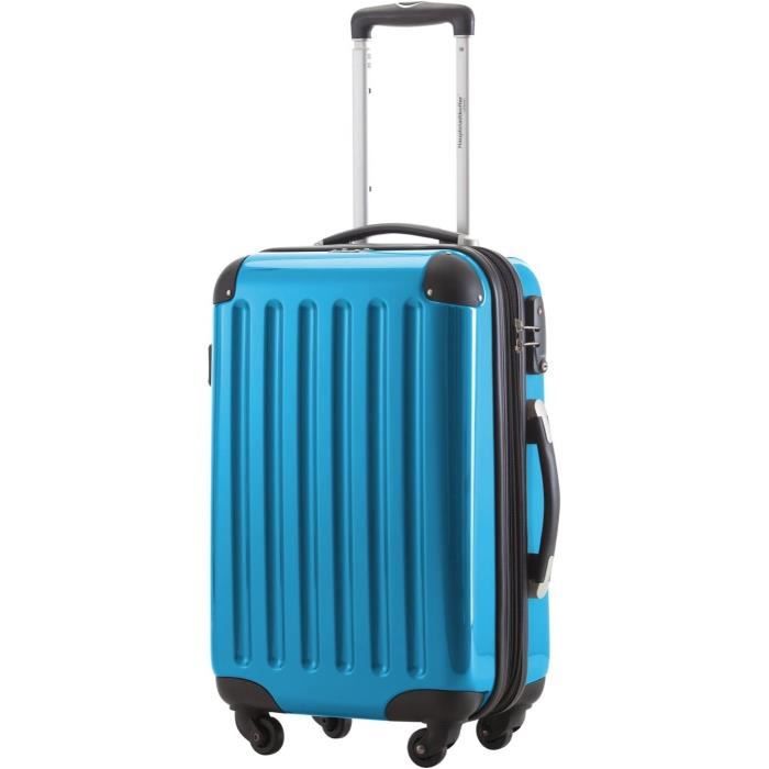 Set De Valises De Voyage Rigide Bagage Cabine 55cm Avec Portable