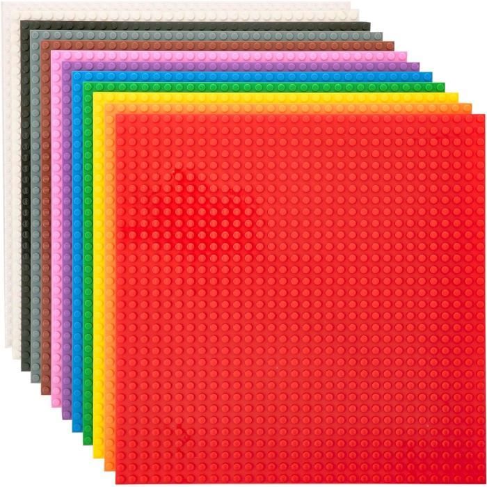 Hiegvor 2 Pièces Plaques De Base Classiques,Duplo Grande Plaque De Base Verte Classique Plaques De Base Compatible Avec Tout Amz