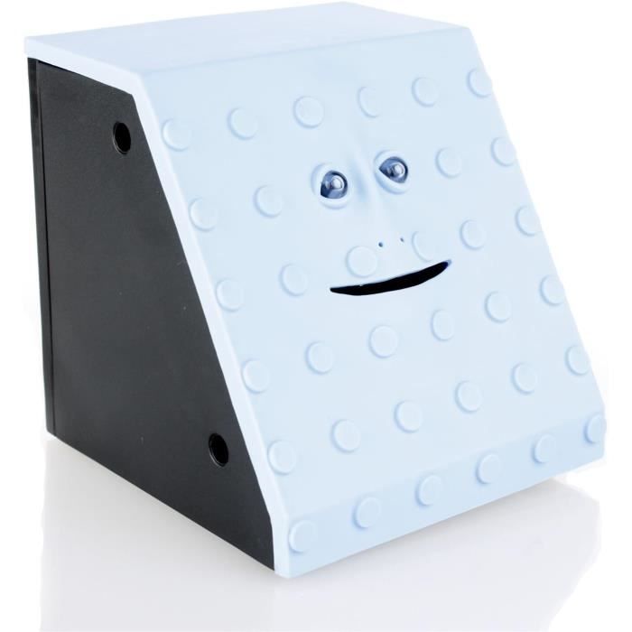 Tirelire Automatique Avec Effet Sonore - Forme Cochon Kawaii Sans Visage - Pour Enfants Et Décoration (21x16x8 Cm)