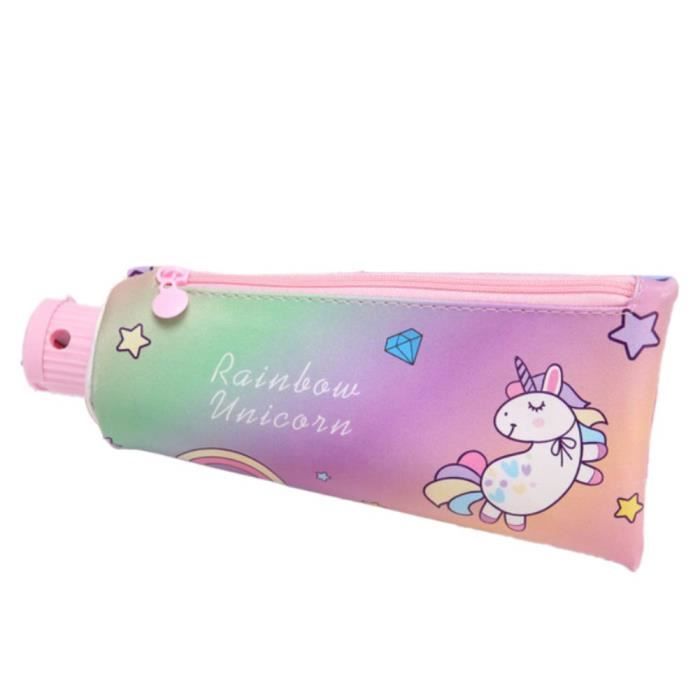 Licorne Trousse A Crayons Trousse Scolaire Stylo Mignon Porte