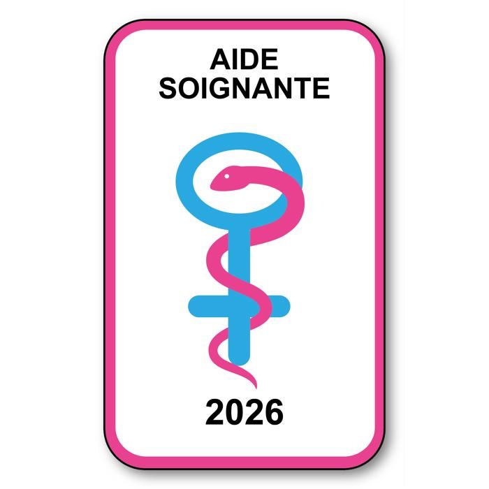 Aufkleber Vignette Caduceus 2023 – Für Windschutzscheibe, Vitrophanie, Selbstklebend, 12 X 7,5 Cm, Für Medizinisches Personal