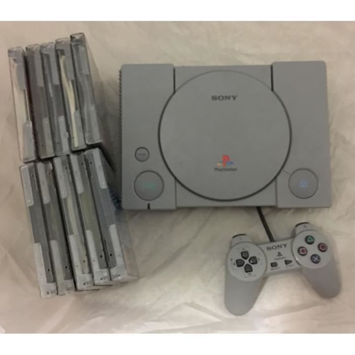 Console playstation 1 + 10 jeux - Cdiscount Jeux vidéo