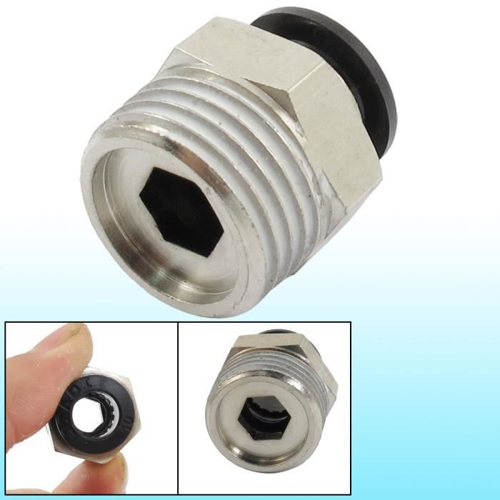 10mm coude connecteur pneumatique à repousser 