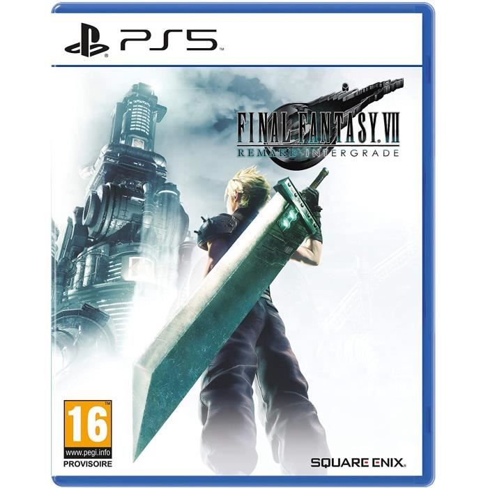 Final Fantasy VII Remake Intergrade Jeu PS5 + 1 Porte Clé