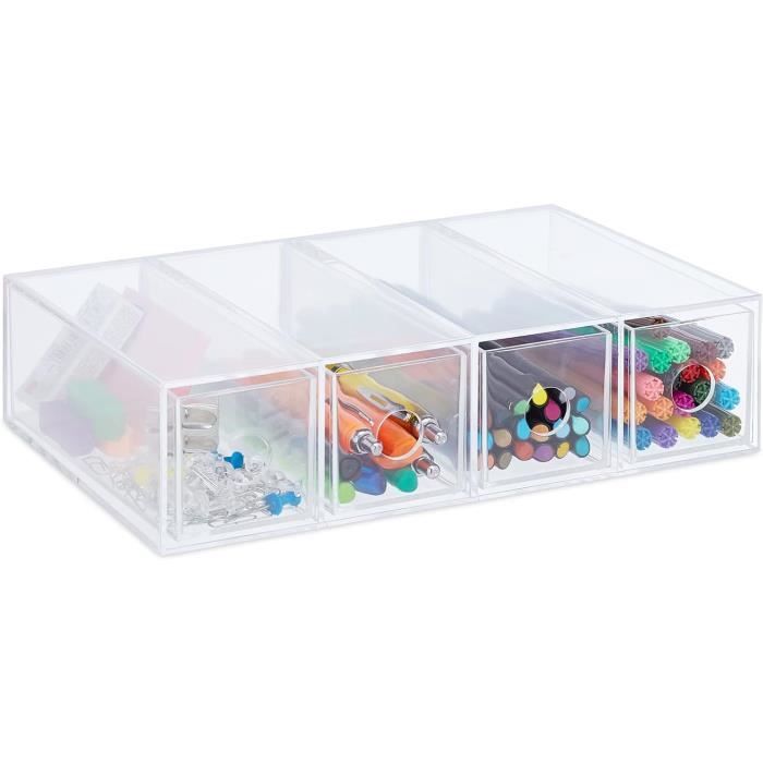 Organiseur de rangement verticale pour bureau coloris naturel, noir